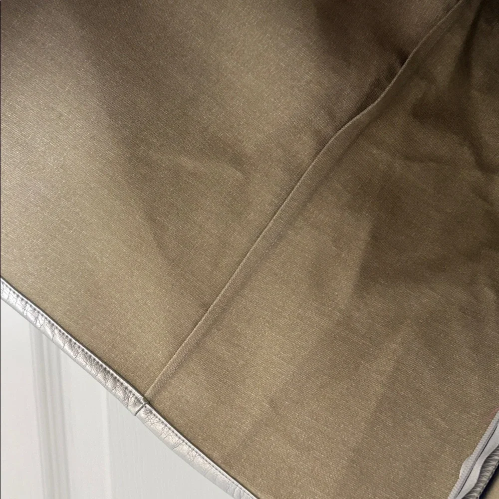 INC NWT Shiny Silver Metallic One-Shoulder Top - Picture 5 of 13
